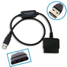 Oem - 45cm USB Adapter Converter for PlayStation 1 and 2 controller to PlayStation 3 or PC - EOL - AL004