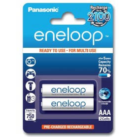 Eneloop - Panasonic Eneloop R3 AAA Rechargeable Battery - Size AAA - BS285-CB