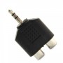 Oem, 3.5mm Audio Jack Out Plug to 2 RCA Splitter Adapter AL010, Audio adapters, AL010