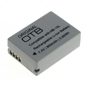 OTB, Battery for Canon NB-10L 800mAh ON2724, Canon photo-video batteries, ON2724
