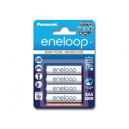 Eneloop, AAA R3 Panasonic Eneloop Rechargeable Battery, Size AAA, BS152-CB