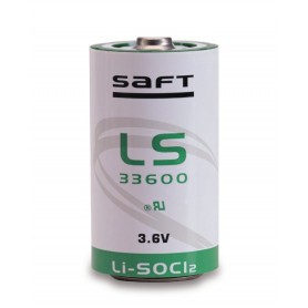 SAFT, SAFT LS 33600 D-Format lithium battery 3.6V, Size C D 4.5V XL, NK101-CB