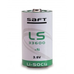 SAFT LS 33600 D-formaat Lithium batterij 3.6V