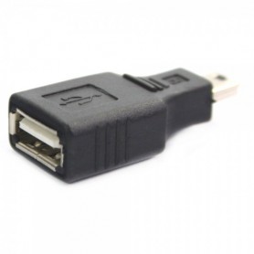 Oem, USB A Female to Mini USB B 5 Pin M Adapter Converter AL012, USB adapters, AL012