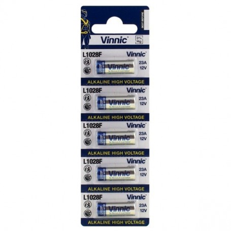 Vinnic - Vinnic A23 23A 12V L1028F Alkaline battery - Other formats - BL174-CB