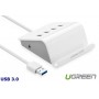 UGREEN - 4 Ports USB 3.0 HUB with Power Adapter and Cradle UG036 - Ports and hubs - UG036