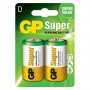 GP - GP Super Alkaline LR20/D battery - Size C D 4.5V XL - BS099-CB