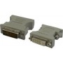 Oem - DVI 24 +5 Female to DVI male - DVI and DisplayPort adapters - YPC217-CB