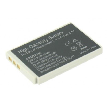 Oem - Battery compatible with Sanyo DB-L40 DBL40 DBL-40 - Sanyo photo-video batteries - GX-V119