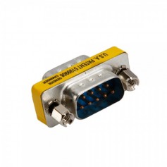 Serial RS232 9 Pin DB9 Male to Male Adapter AL588