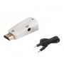 Oem - HDMI to VGA converter adapter + audio - HDMI adapters - AL969-CB