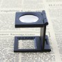 Oem, Metal Fold Texture Magnifier 10X Zoom, Magnifiers microscopes, AL268