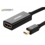 UGREEN - Mini Dislayport DP to HDMI female converter cable UG095 - HDMI adapters - UG095