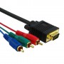 Oem - RGB VGA Male to Male Cable YPC207 - VGA cables - YPC207