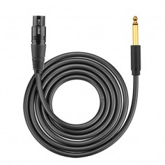 Cannon Cable XLR Female to 6.35mm Audio Male