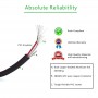 UGREEN - 3.5mm Jack male to 2RCA male cable metal connector - Audio cables - UG281-CB