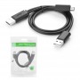 UGREEN - USB 2.0 A male ×2 to Mini 5pin Male Cable - USB to Mini USB cables - UG080-CB