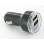 Oem - USB 2A 12V 2Poort CAR charger YPU721 - Auto charger - YPU721