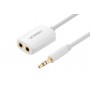 UGREEN - Premium 3.5mm Male to 3.5mm Female x 2 Stereo Cable UG277 - Audio adapters - UG277