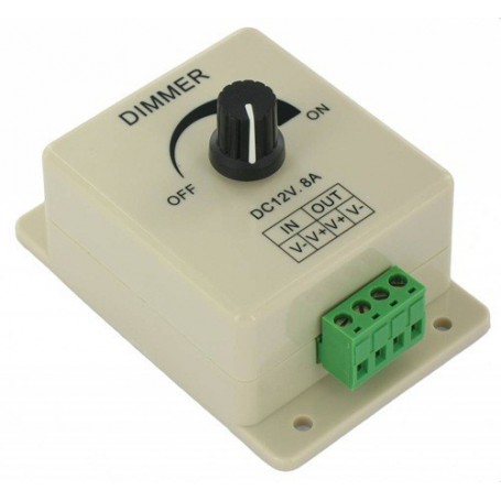 Cusco gespannen Lenen Single color LED Dimmer switch for 12V and 24V LED Strip for LED Ac...