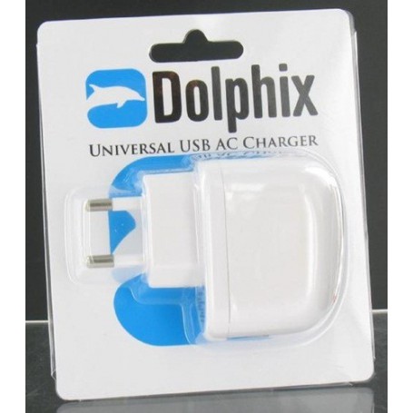 Dolphix, Dolphix Universal USB AC Charger White 49892, Ac charger, 49892
